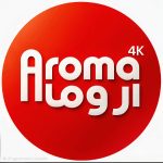Aroma IPTV app interface showing live TV channels, movies, series, and M3U playlist setup on Smart TV and Android devices.
