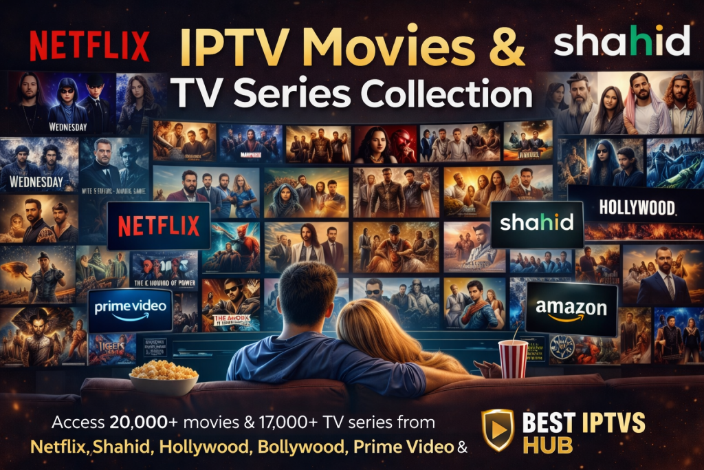 IPTV movies and TV series collection Middle East