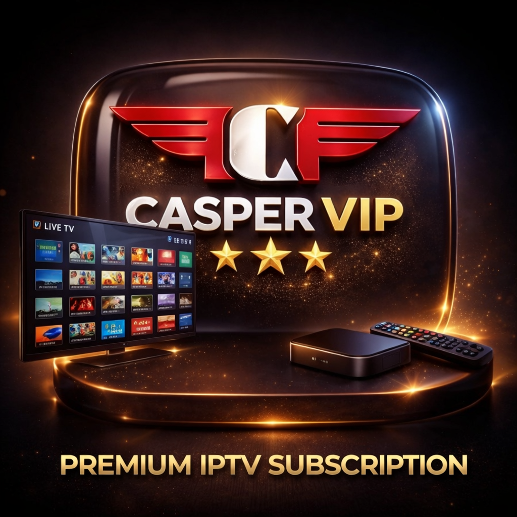 Casper VIP IPTV subscription with 15000+ live channels, Arabic sports IPTV, beIN Sports, FIFA, 4K streaming for Saudi Arabia, UAE, Qatar, Bahrain and Egypt