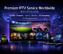 Premium IPTV service worldwide with Arabic and international channels