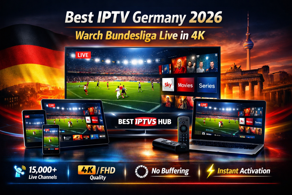 Best IPTV Germany with Bundesliga streaming and premium channels