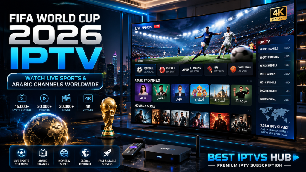 Best IPTV for Arabic channels and live sports streaming