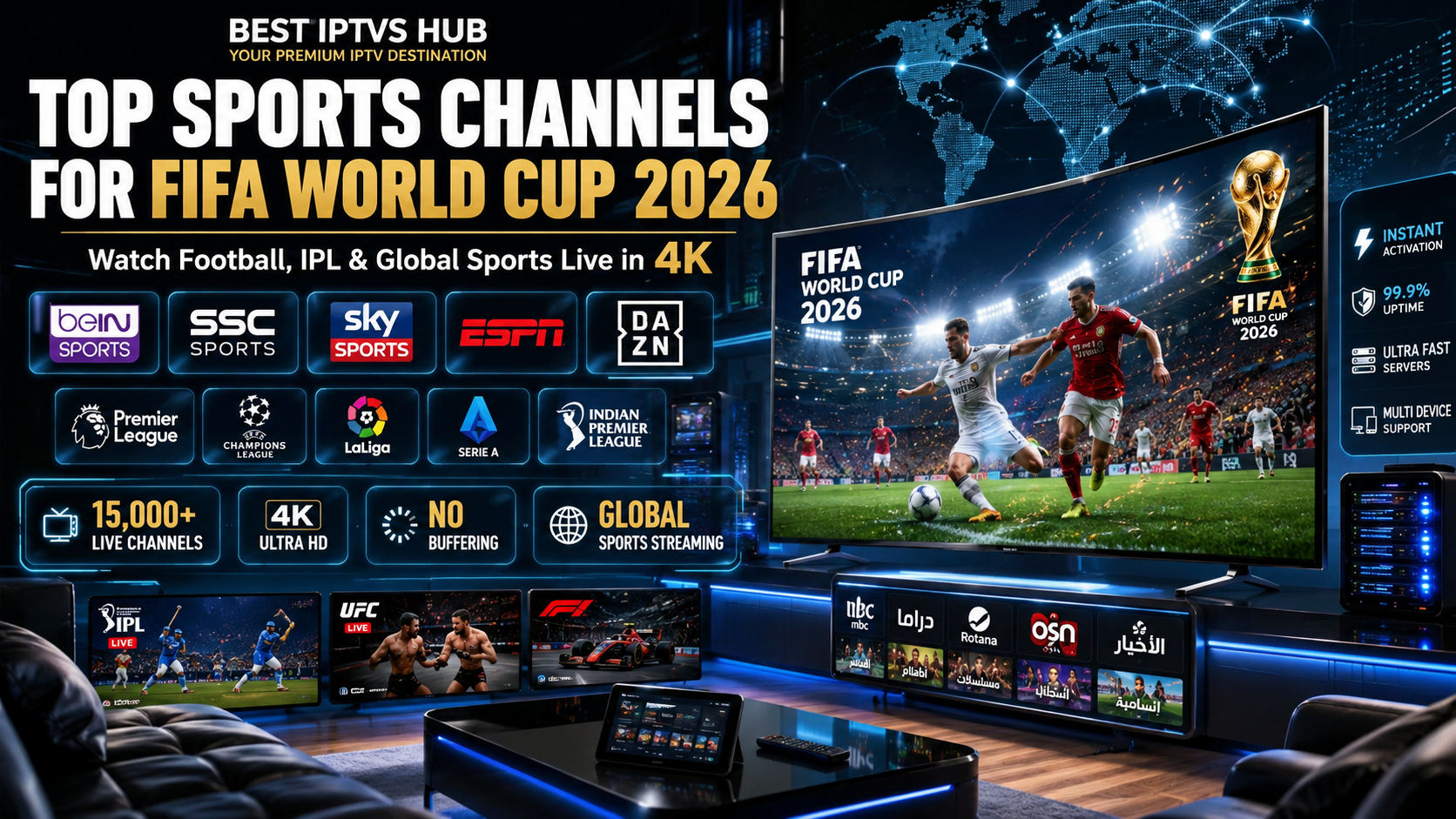 Best IPTV for FIFA World Cup 2026 streaming - Best IPTVS Hub