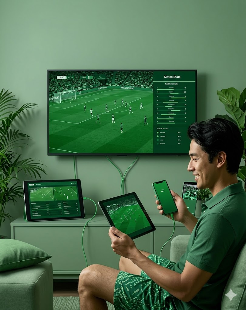 Watch FIFA World Cup matches on multiple screens with premium IPTV