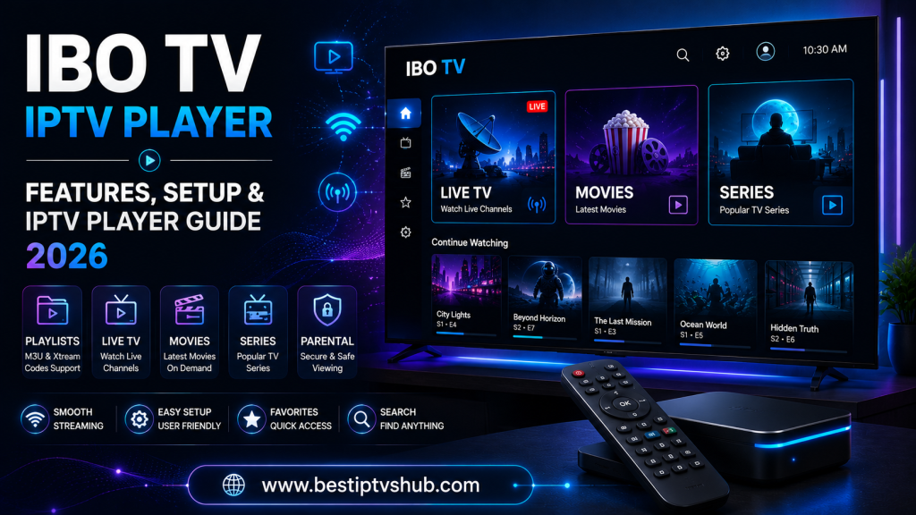 IBO TV at Best IPTVs Hub