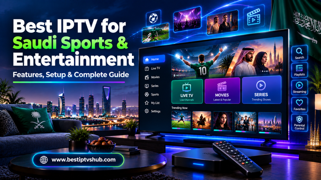 Best IPTV for Saudi Sports & Entertainment