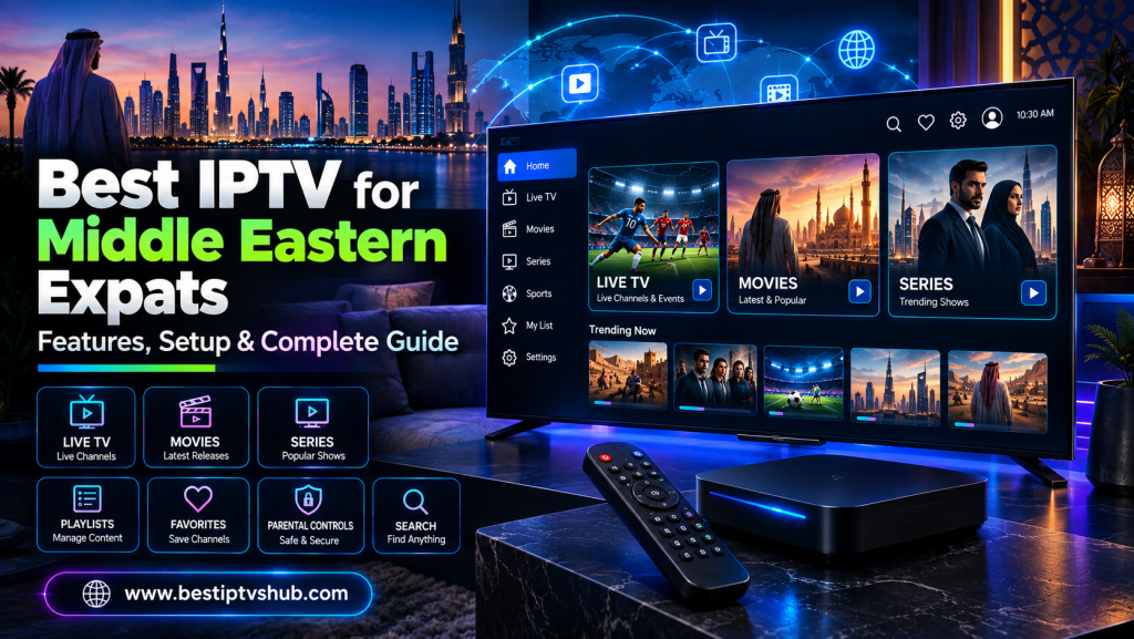 Best IPTV for Middle Eastern Expats