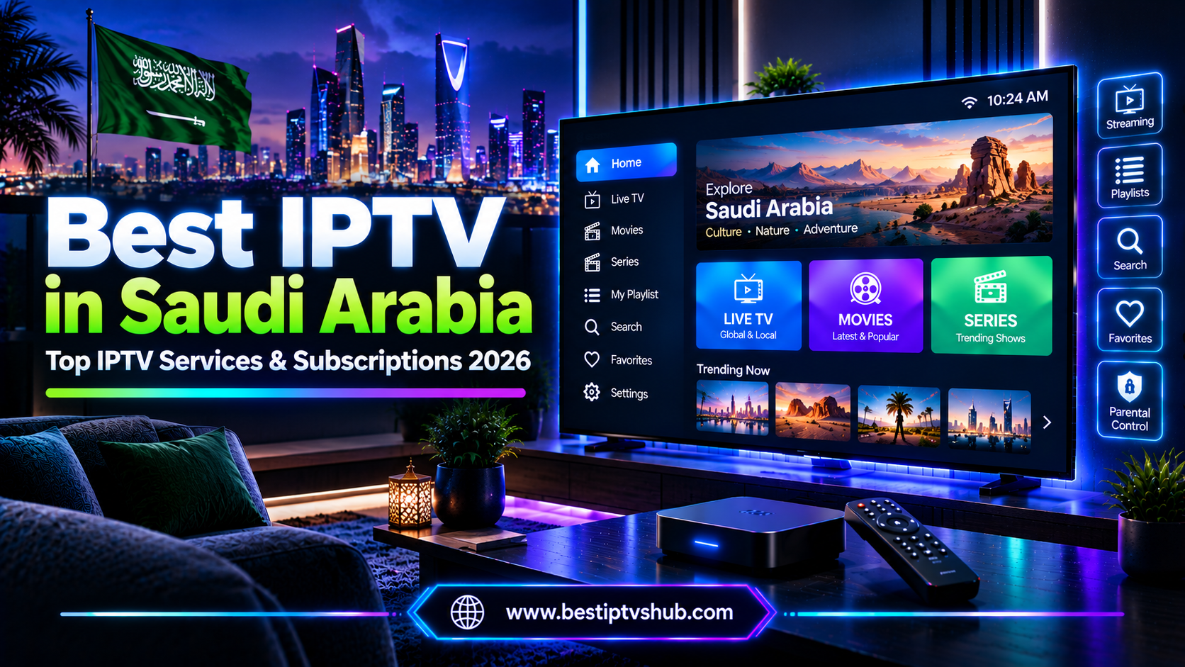 Best IPTV in Saudi Arabia